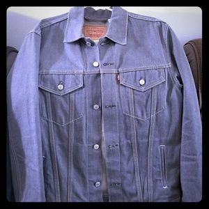 Grey Levi Jean Jacket